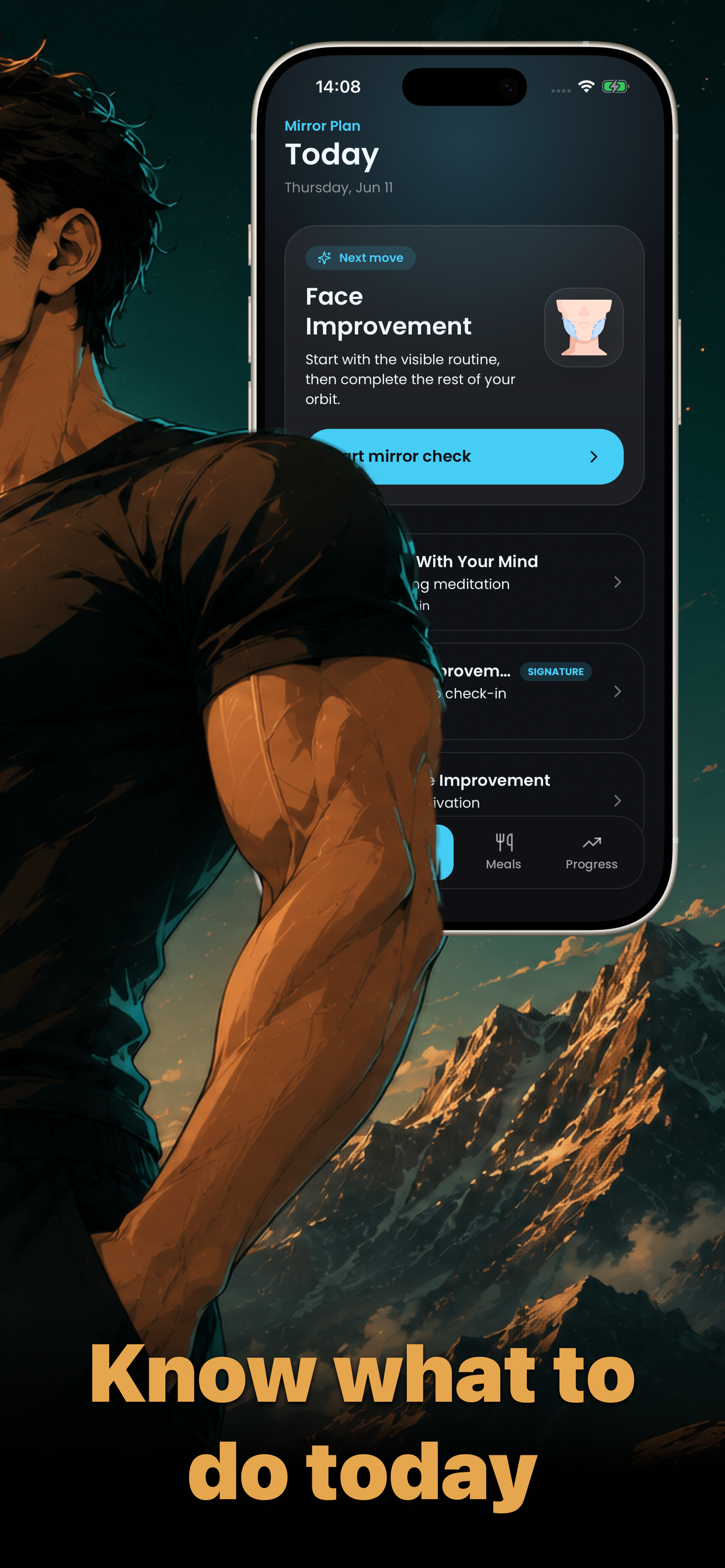 NextMe daily plan App Store graphic